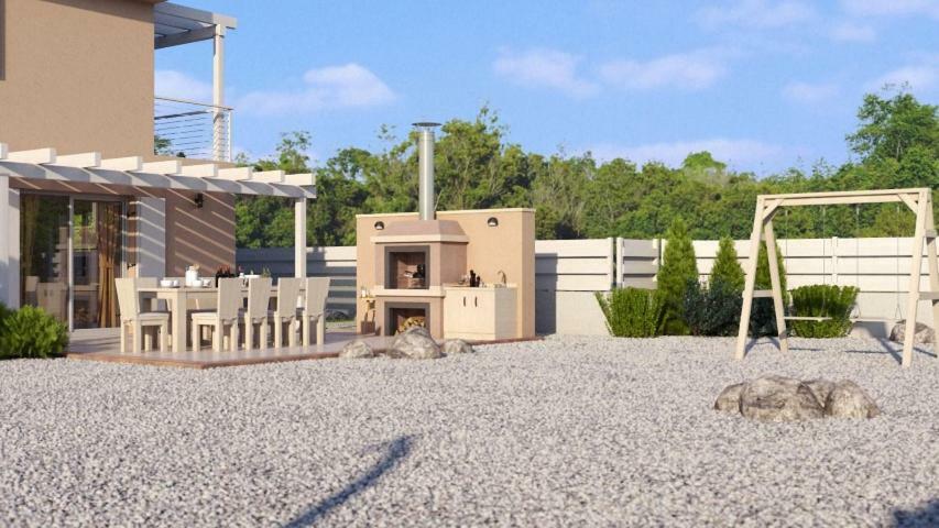 Villa Bella - Beautiful And Modern House With Pool, Souna, Jacuzzi & Playground, Liznjan - Istra Exterior foto